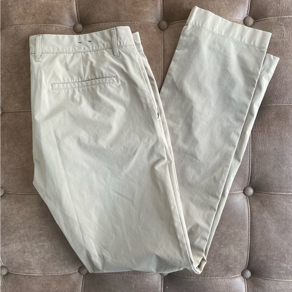 J CREW stretch performance chinos khaki 34/32 - Picture 4 of 4